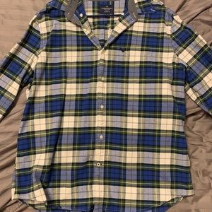 American eagle flannel dress shirt